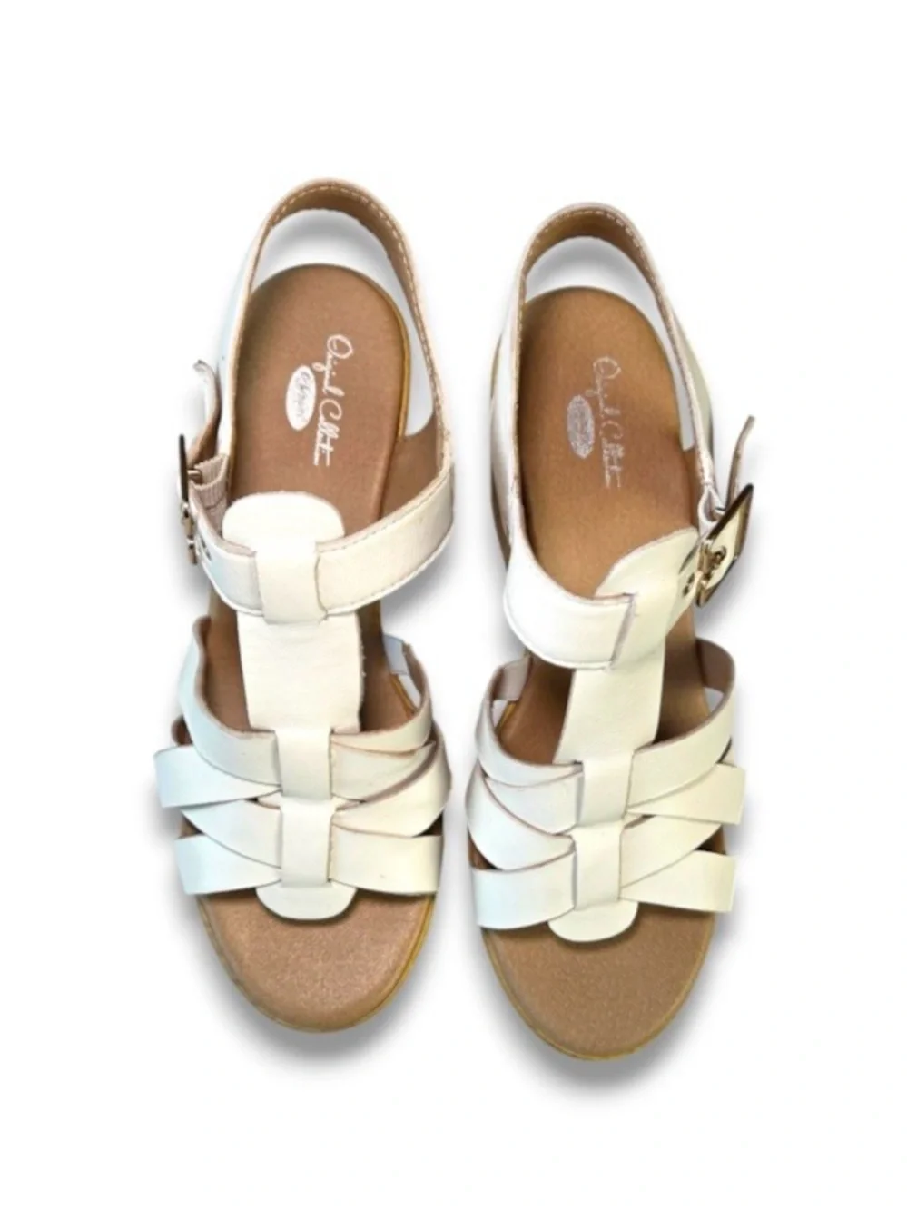 Dr. Scholl’s Wild Nights Tawny Birch Platform Sandals Size 7.5